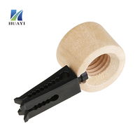Tapa de Madera Natural para Botella de Perfume de Coche, Clip para Rejilla de Ventilación, Tapa de Rosca Ecológica Personalizada, Difusor de Aceites Esenciales, Uso Cosmético para Coche
