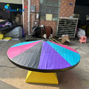 Juego deportivo inflable interactivo, juego de limpieza, paseo mecánico en rueda de Diablos inflable - Product Image 5