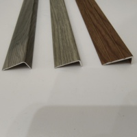 Bordure de nez d'escalier en aluminium antidérapante Garniture de carrelage Décorative OEM