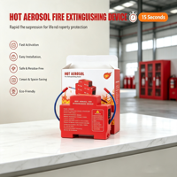 Extincteur automatique à aérosol 10g/20g/30g/40g/100g, dispositif d'extinction d'incendie activé par la chaleur, usine OEM