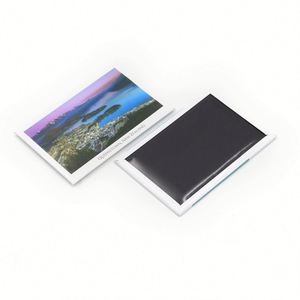 Wholesale Custom Photo Souvenir Tin <b>Fridge</b> Magnets Low MOQ Personalized Scenery Metal Refrigerator Magnet - Product Image 2
