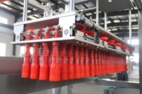 Automatische Horizontale Kunststoff-Flaschen-Box-Versiegelungs- und Verpackungsmaschine für Getränke-Kartons
