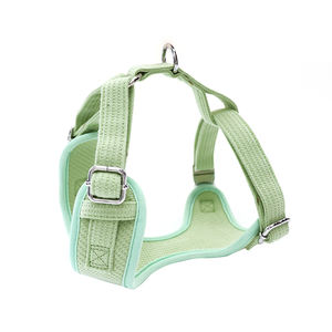 Conjunto de Arnés para Mascotas de Tela Waffle a Rayas de Moda 2025, Ajustable, Transpirable, Duradero, Suave y Cómodo - Product Image 1