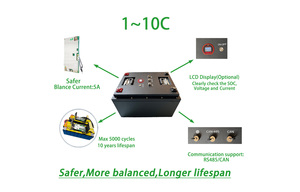 Sylcin 48V 51.2V 105AH High Capacity <b>Lithium</b> <b>Battery</b> for Industrial Traction Systems - Product Image 6
