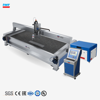Máquina de Corte por Chorro de Agua CNC PMT de 5000 bar y 5 Ejes para Vidrio, Metal, Piedra y Azulejos