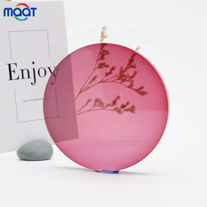 Nhà sản xuất giá nóng bán 1.56 duy nhất tầm nhìn ảnh hồng HMC Ống kính chuyển tiếp nhựa 98-99% truyền đầy màu sắc - Product Image 1