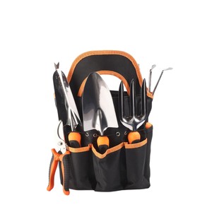 9 Piece Stainless Steel Garden Tool Set With Carry Bag Durable Manual Tools For Outdoor Gardening - Product Image 5