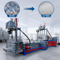 Machine de granulation de film PP PE/ligne de granulation de recyclage PE-HD PE-BD/granulés de déchets plastiques granulateurs de plastique