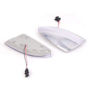 Retrovisor con Intermitente para Mercedes-Benz W204, Versión Blanca Brillante, 2008-2011, Pieza de Repuesto L076NLR - Product Image 2