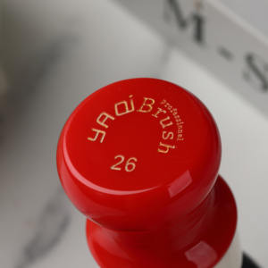 YAQI 26mm kaba karmaşık beyaz tıraş fırçası smokin düğüm erkekler için - Product Image 4