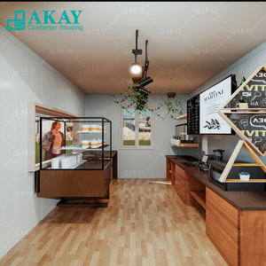 ตู้คอนเทนเนอร์สำหรับร้านอาหารตู้คอนเทนเนอร์ที่สวยงามจัดส่ง20FT - Product Image 4