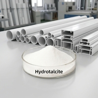 Hydrotalcite stabilisatrice de chaleur pour PVC