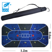 UOO Roulette en caoutchouc personnalisée en usine Tapis de jeu de table de poker européen