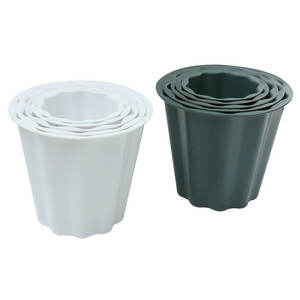 Pot de fleurs de bureau en PP vert, autoportant, en plastique, pour cérémonie de nettoyage des tombes - Product Image 5