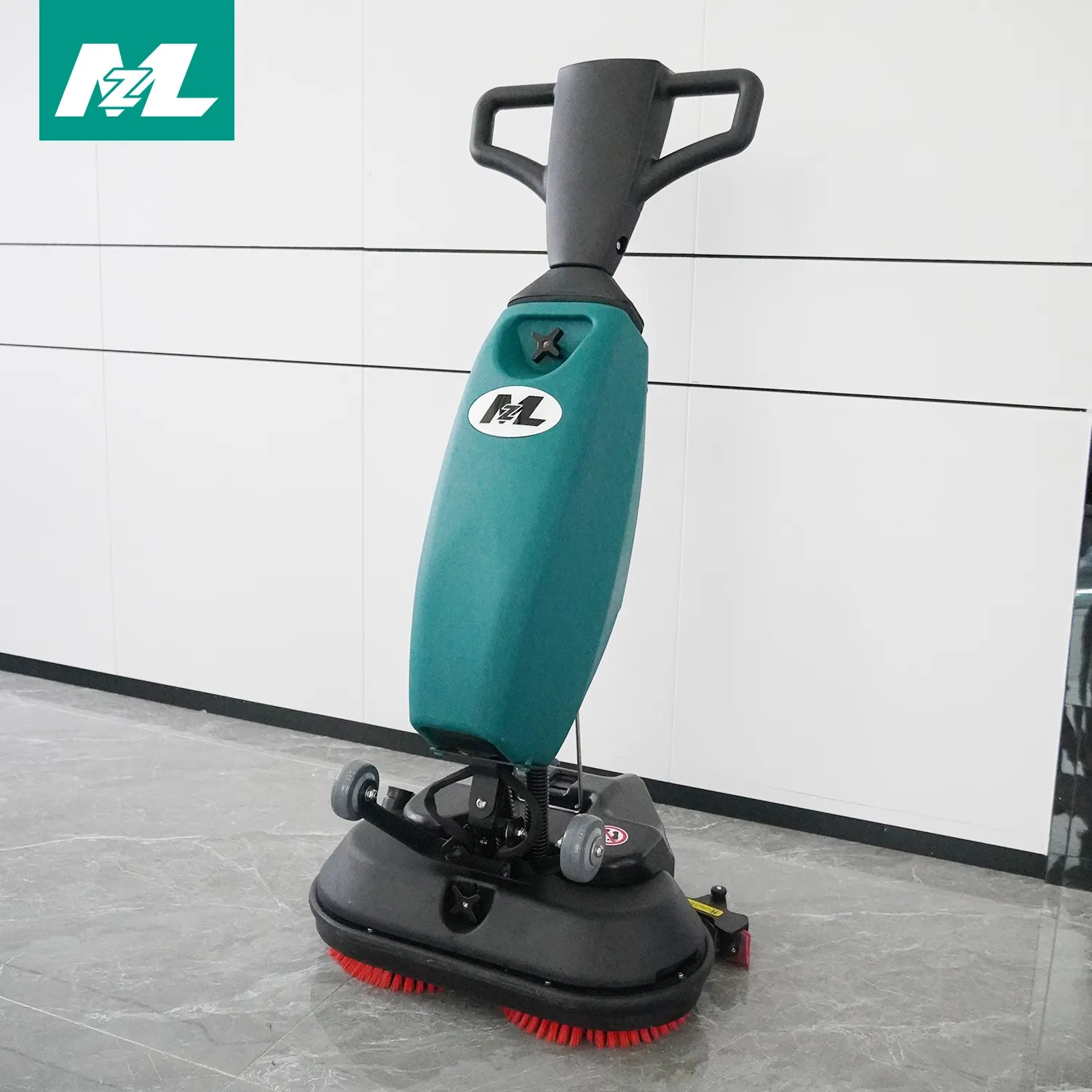 Macchina elettrica di pulizia del pavimento di alta qualità Mini Scrubber portatile efficiente per uso della casa e dell'ufficio