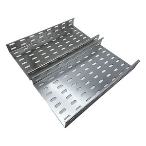 Cannelle à câbles en acier galvanisé perforé pour la pose de câbles industriels souterrains et extérieurs - Product Image 3