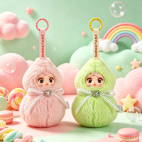 Figurines en peluche ThingsWoo MM Suger Baby Little Fulu, boîtes mystères pour les amoureux, cadeaux d'anniversaire et décoration de bureau