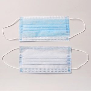 Polvo de <span class=keywords><strong>filtro</strong></span> de aire de 3 capas de tela no tejida Material diseñado cara máscara <span class=keywords><strong>con</strong></span> la nariz de alambre - Product Image 3