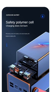 Super Fast Charging 100000mAh Large Capacity Power Bank with MPPT Controller for <b>Mobile</b> & Car Use - Product Image 6