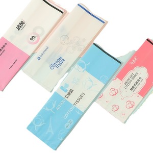 Sac de rangement pour serviettes nettoyantes pour le visage, épaisseur personnalisable, matériau composite PE, emballage auto-scellant pour serviettes de visage à usage extérieur - Product Image 3