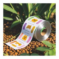 Stiker kerajinan buku tempel kubah gelembung Puffy botol air Potion profesional