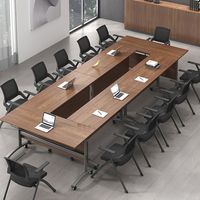 Fabricant professionnel de bureaux d'ordinateur rectangulaires, design pliable pour une utilisation dans le salon, style moderne, construction en bois durable