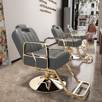 Chaise de barbier moderne en métal contemporain MF6351 avec option de couleur pour salon et barbier par RUNHU