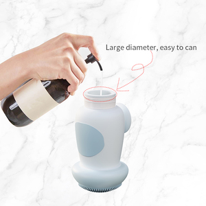 New Custom <b>Portable</b> <b>Shower</b> Outdoor Silicone Travel Bottle 3pcs Set Mini Squeeze Bottle with Suction Cup Travel Kit for Ladies - Product Image 3