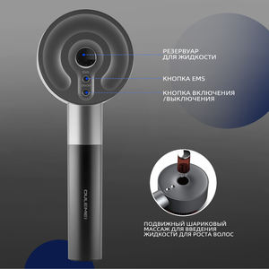 Cepillo Eléctrico de Cerámica Portátil para el Cabello con 5 Ajustes de Temperatura para Uso Doméstico - Product Image 5