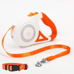 Correa Retráctil <span class=keywords><strong>de</strong></span> Nylon <span class=keywords><strong>de</strong></span> Lujo <span class=keywords><strong>de</strong></span> 5m con Linterna LED para Perros Pequeños y Medianos, Cuerda <span class=keywords><strong>de</strong></span> <span class=keywords><strong>Patrulla</strong></span> <span class=keywords><strong>de</strong></span> Calidad para Tracción, Suministros para Perros - Product Image 5