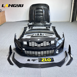 LANGyu 2024+ Systèmes de carrosserie automobile <span class=keywords><strong>Mustang</strong></span> Dark House Ecoboost SC Style Kit carrosserie en fibre de carbone pour Ford <span class=keywords><strong>Mustang</strong></span> - Product Image 1