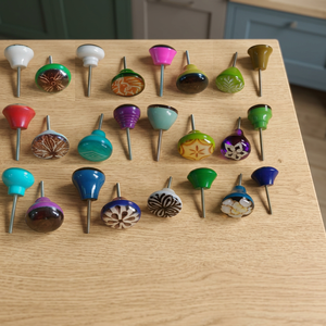 Modern Animal Bone Furniture Handles <b>Knobs</b>-Eco-Friendly Durable Anti-Rust for Cabinets Wardrobes Doors <b>Dresser</b> Bedroom Bathroom - Product Image 1