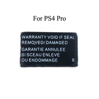 Autocollants d'étiquettes pour console, coques et scellés pour PS4, PS4 Slim 2000, PS4 1000, 1100, 1200 et PS4 Pro