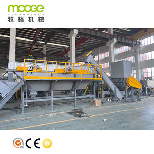 300-2000 <span class=keywords><strong>Kg</strong></span>/h Línea automática de secado de lavado de botellas de HDPE/LDPE/PP con máquina de deshidratación de motor <span class=keywords><strong>Siemens</strong></span> y removedor de etiquetas - Product Image 2