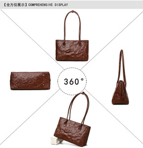 Nouveaux sacs bandoulière de créateur tendance en cuir véritable de haute qualité, sacs messager décontractés, sacs fourre-tout et sacs à main pour femmes - Product Image 3