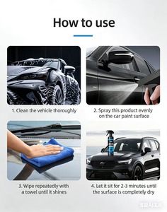 Agent de revêtement céramique à effet rapide pour voiture, <span class=keywords><strong>Super</strong></span> Cire Originale Cerakote, Kit de restauration de phares, Wash Hollandais, <span class=keywords><strong>Vlisco</strong></span>, En promotion - Product Image 5