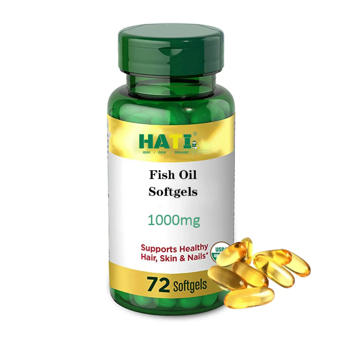 Low Price DHA EPA Private Label Fish Oil Omega 3 1000mg Softgel Capsules