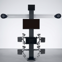 Équipement d'atelier automobile certifié CE : Machine d'alignement de roues 3D tout-en-un