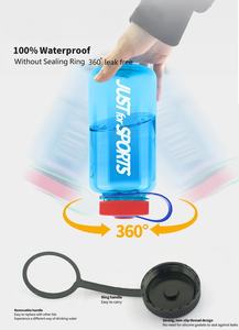 Bouteille personnalisée avec logo, Tritan sans BPA, incassable, pour la randonnée, la randonnée pédestre, la salle de sport, 16 <span class=keywords><strong>OZ</strong></span>, large ouverture, certifiée ISCC FDA, LFGB - Product Image 5