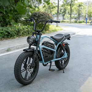 Bicicleta Eléctrica U8 con Llantas Gruesas para Ciudad, 500W 48V 15Ah, Bicicleta Eléctrica de Montaña para Adultos, Bicicleta Híbrida - Product Image 1