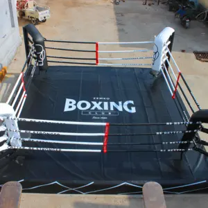Support solide en matériau spécial 4M x 4m pour ring de boxe d'entraînement