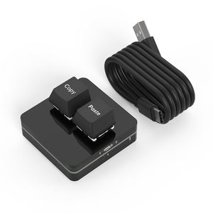 Clavier programmable à 2 touches ultra-compact avec touches interchangeables à chaud pour l'efficacité au bureau et les raccourcis de jeu - Product Image 3