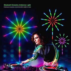Dải Đèn <span class=keywords><strong>LED</strong></span> Thông Minh Đèn Lễ Hội USB <span class=keywords><strong>Bluetooth</strong></span> Điều Khiển Từ Xa Pháo Hoa Tự Làm Cho Nhà Phòng Ngủ Trong Nhà Dải Đèn Trang Trí Tiệc Cưới - Product Image 5