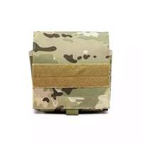 Sac banane tactique vintage unisexe en polyester Oxford imperméable avec fermeture éclair pour téléphone et sport