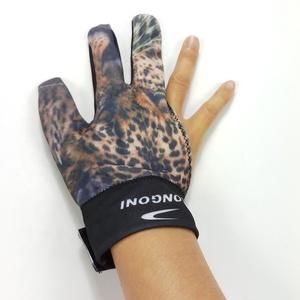 ถุงมือบิลเลียดแบบมืออาชีพ,ไม้คิวแบบสามนิ้วผ้ายืดหยุ่นได้สูงสำหรับมือขวา/มือซ้าย - Product Image 3
