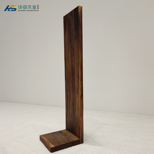 Étagère murale multifonction en bois massif en forme de L, robuste, pour salon, salle de bain, cuisine, rangement d'épices, présentoir - Product Image 1