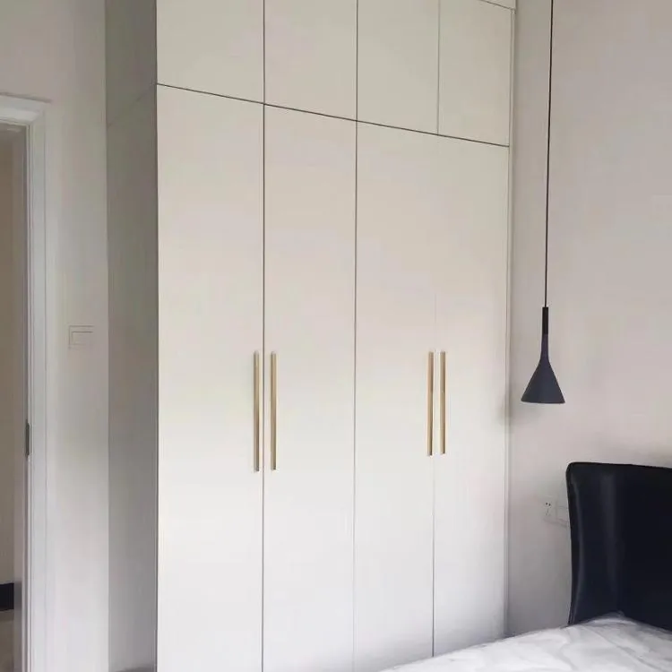 2016 hot selling Modern Wood lcd wall mounted TV cabinet wardrobe bedroom bookshelf furniture design