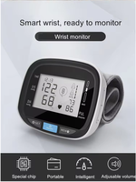 Moniteur de fréquence cardiaque, manchette de pouls portable, tonomètre, moniteur électronique intelligent de pression artérielle, nouveau produit, meilleure vente 2019