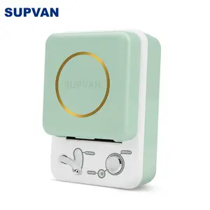 SUPVAN T50M Factory Portable Thermal Adhesive Sticker Label Printer Accept Sample Custom Label Logo Label Printer