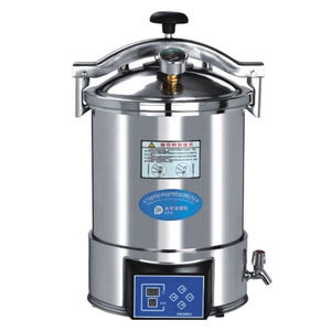 Sterilizzatore a Vapore Portatile YX ad Alta Prestazione, <span class=keywords><strong>Autoclave</strong></span> 18L/24L Classe <span class=keywords><strong>N</strong></span> 2025 2KW 105-126°C, Miglior Prezzo per Ospedali - Product Image 1